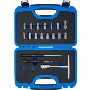 Injector & Seat Milling Set CR Diesel – 19 Pieces