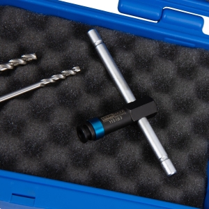 Thread Drill Kit 100 mm with Drill Tip for Injector Mounting Holes, M6x1.0 & M7x1.0