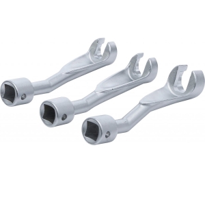Open Line Wrench Set 14–17–19 mm | Diesel Injection Tools