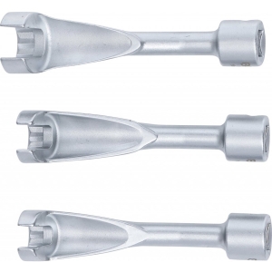 Open Line Wrench Set 14–17–19 mm | Diesel Injection Tools