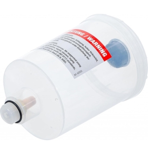 Recipient din plastic cu capac pentru tester de injectoare