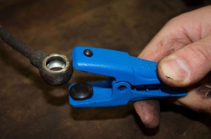 Комплект клещи за притискане на маркучи 8 части