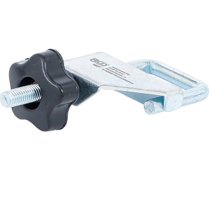 Clește pentru furtun de combustibil cu cadru metalic pivotant