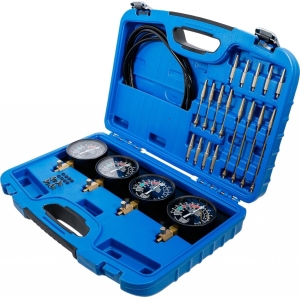 4-Gauge Carburetor Synchronizer – Vacuum Tester for 2–4 Cylinder Engines