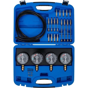 4-Gauge Carburetor Synchronizer – Vacuum Tester for 2–4 Cylinder Engines