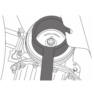 Crankshaft Pulley Holding Tool for VAG 1.6L, as T10028