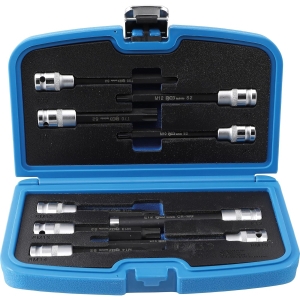 Set tubulare pentru șuruburi chiulasă | Ribe, XZN, Torx, profil E | 1/2"