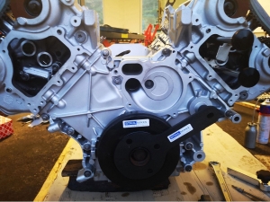 Set reglare distribuție motor BMW N63, S63, N74 V8 / V12 cu unealtă de pretensionare lanț
