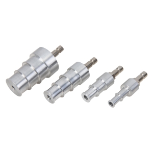 Cooling System Pressure Test Adapter Set, Stepped 8–32 mm | 4 pcs | as VAG 1274B/14