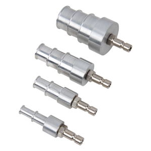 Cooling System Pressure Test Adapter Set, Stepped 8–32 mm | 4 pcs | as VAG 1274B/14