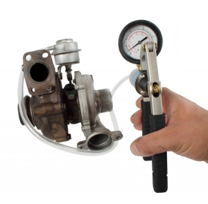 Vacuum & Pressure Hand Pump Kit with Gauge | Diagnostic Set