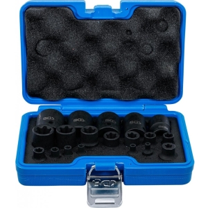 Impact Socket Set E-Profile Plus (Torx Plus) EP4–EP32 – 1/4", 3/8", 1/2" Drive