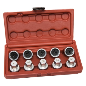 Wheel Lock Key Socket Set for Tesla Model S, 3, X & Y – 10 pcs