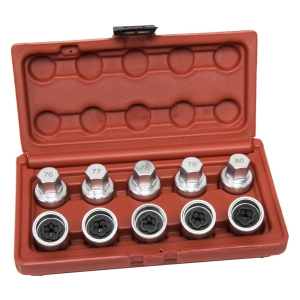 Wheel Lock Key Socket Set for Tesla Model S, 3, X & Y – 10 pcs