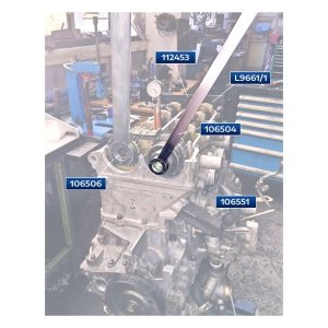 Unealtă blocare arbore cu came admisie pentru Porsche 911 (996) – ca 9653 / 00072196530