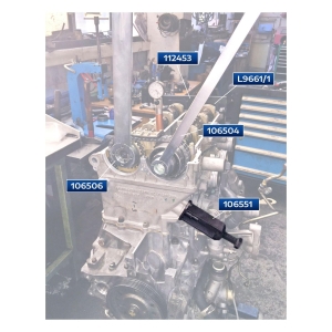 Auxiliary Chain Tensioner Set for Porsche as 9401