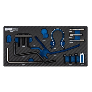 Set scule reglaj distribuție pentru Citroën, Fiat, Ford, Opel, Peugeot, Toyota, Volvo 1.4 / 1.6 benzină și 2.0 / 2.2 diesel