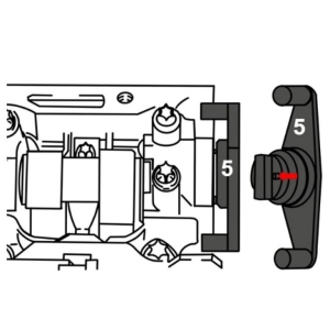 Engine Timing Tool Kit for Opel 2.0 / 2.2 Ecotec Diesel Engines