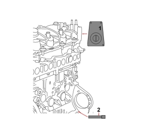 Set scule distribuție motor pentru Opel și Chevrolet 2.0 CDI diesel