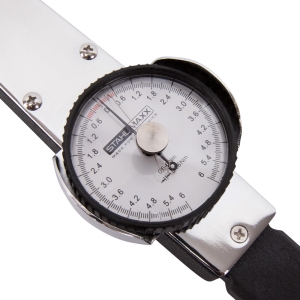 Friction Torque Gauge / Torsiometer 0–6 Nm with Drag Pointer – Left & Right Rotation