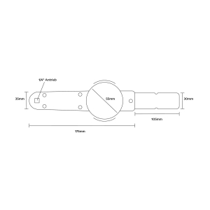 Friction Torque Gauge / Torsiometer 0–6 Nm with Drag Pointer – Left & Right Rotation