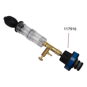CO₂ Leak Tester for Cylinder Head Gasket Diagnosis incl. Test Fluid
