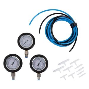 Diagnostic Set for Turbocharger, Crankcase Ventilation & Particulate Filter with Manometers and Hose Balance
