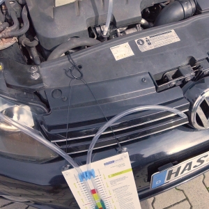 Diagnostic Set for Turbocharger, Crankcase Ventilation & Particulate Filter with Manometers and Hose Balance