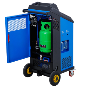 Stație complet automată pentru service și întreținere aer condiționat R134a și R1234yf