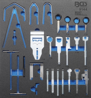 52-Piece Radio Removal Tool Set for Car Radios and GPS Units