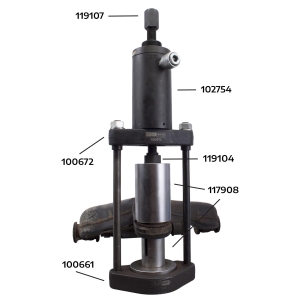 18.2 Ton Double-Acting Hollow Hydraulic Cylinder with M20 × 2.5 for Pulling and Pressing Applications
