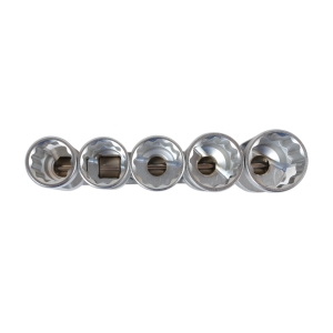 Open Socket Set for Shock Absorbers, Injectors, Sensors and Switches 18–24 mm 5 pcs