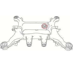 Rear Differential Mount Bush Removal & Installation Tool for BMW F-Series as 83300496464 / 330020